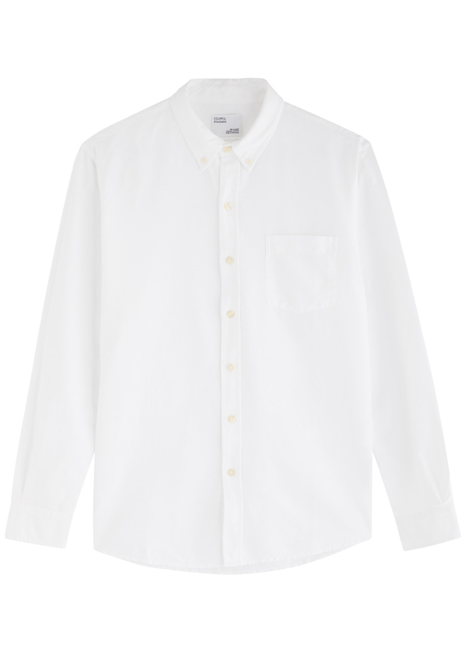 Colorful Standard Cotton Oxford Shirt - White - S