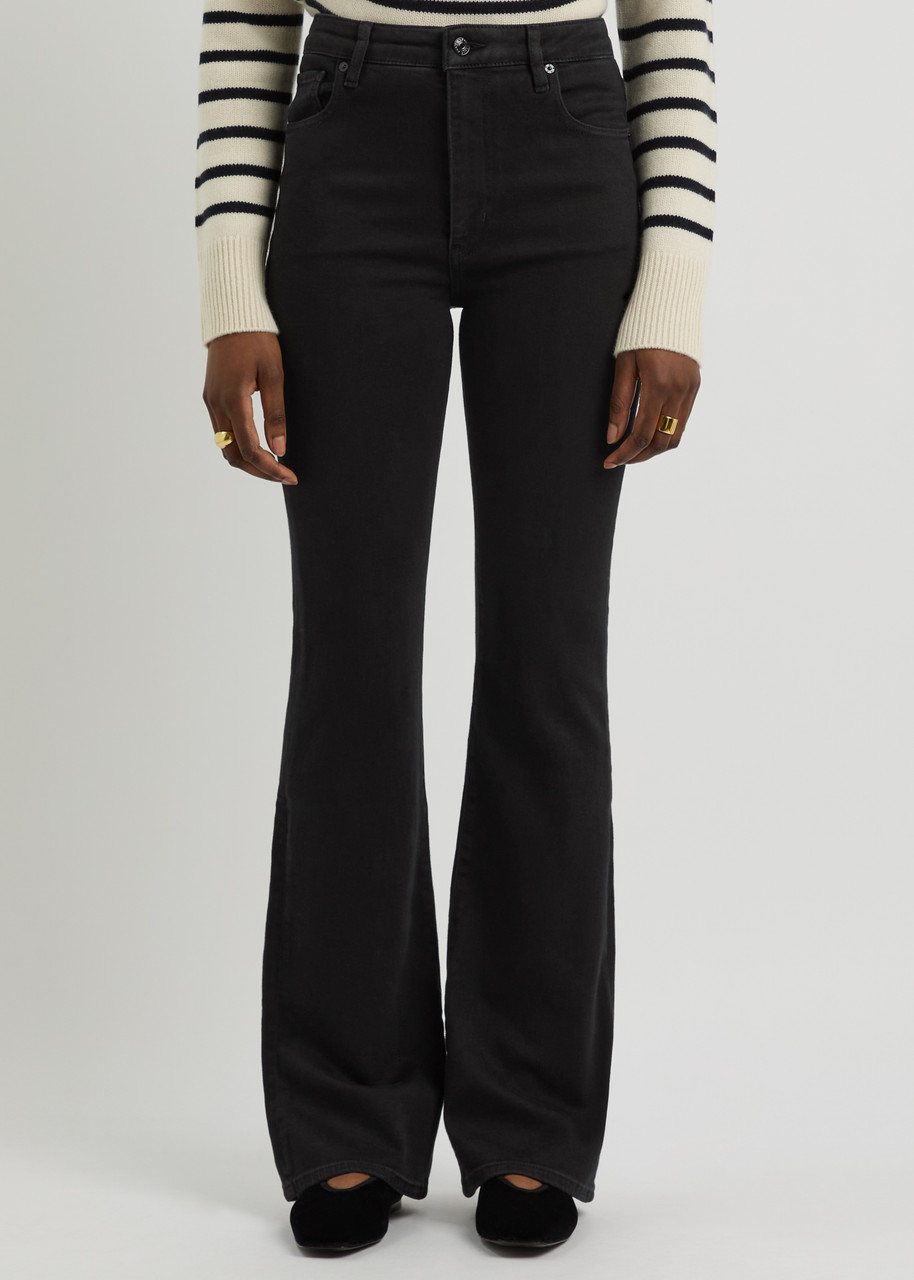 Frame The Reboot Boot-leg Jeans In Black
