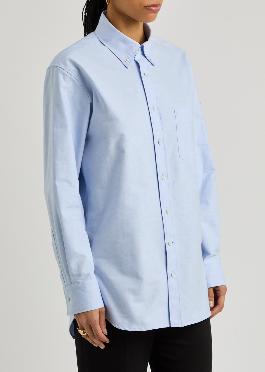 Moncler Button-front Shirt In Blue