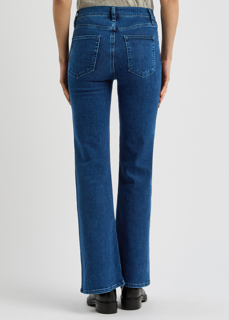  Frame The Icon Flared-leg Jeans - Blue - 25 (w25 / Uk6 / Xs) 