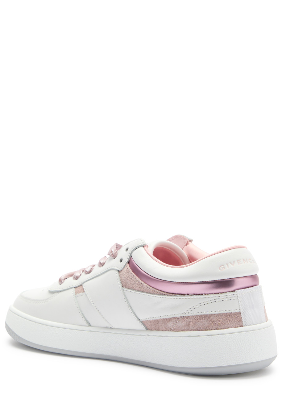 Givenchy Sneakers With Printing In White And Pink