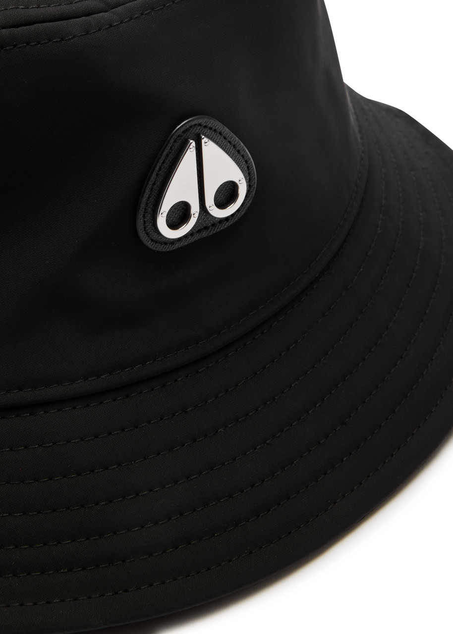  Moose Knuckles Icon Shell Bucket Hat - Black - S/m S/m 