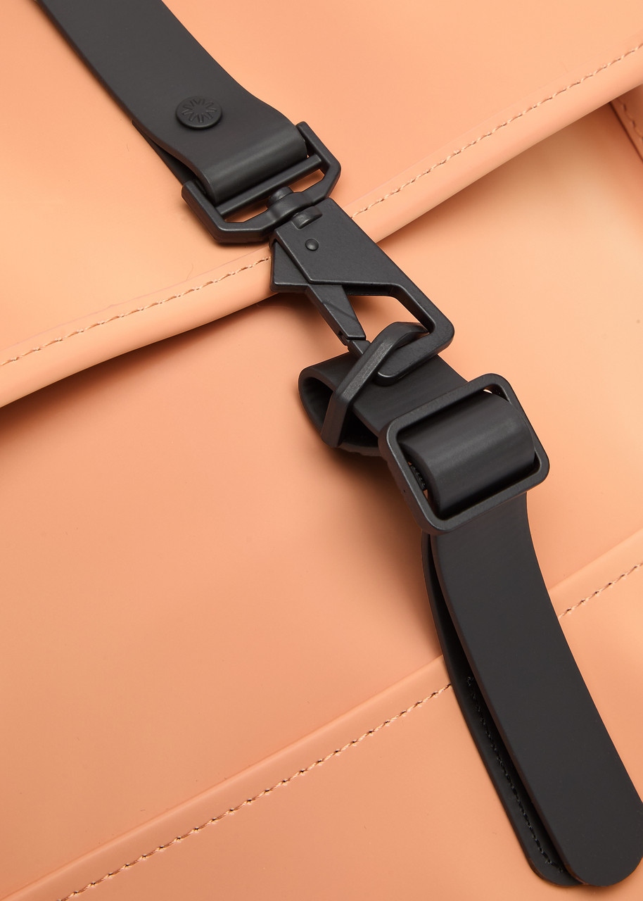  Rains Mini Rubberised Backpack - Peach - One Size 