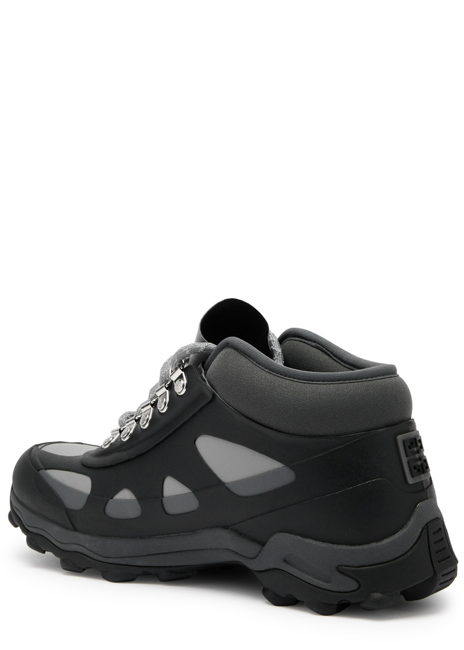 Givenchy Bogs Lace-up Low Sneakers In Grey
