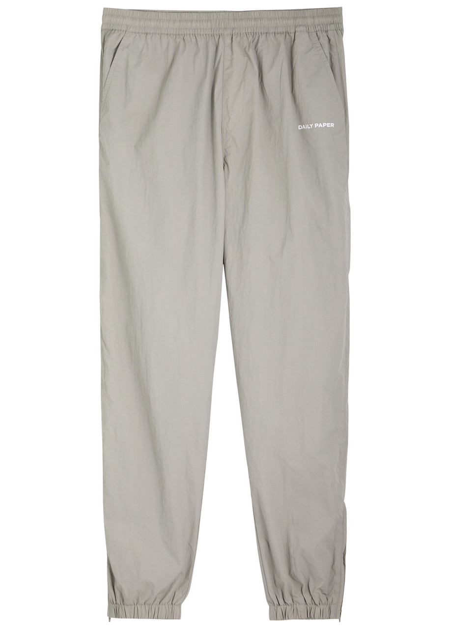 Daily Paper Eward Logo-print Nylon Sweatpants In Grey