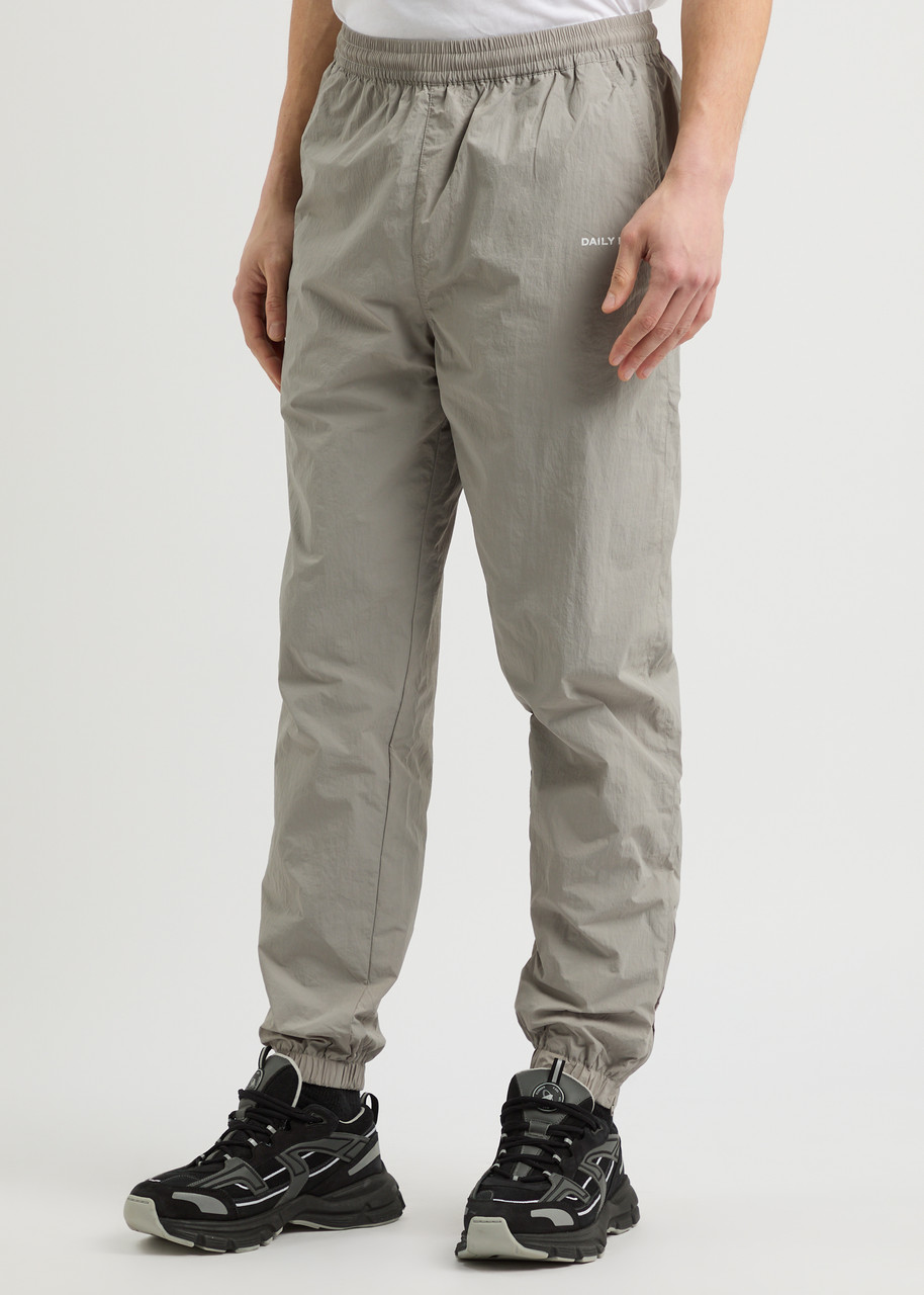 Daily Paper Eward Logo-print Nylon Sweatpants In Grey