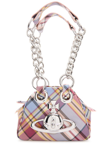 スマホアクセサリー Vivienne Westwood Compass Orb Archive Vivienne Westwood Archive Orb Chain Shoulder Bag in Pink | Lyst