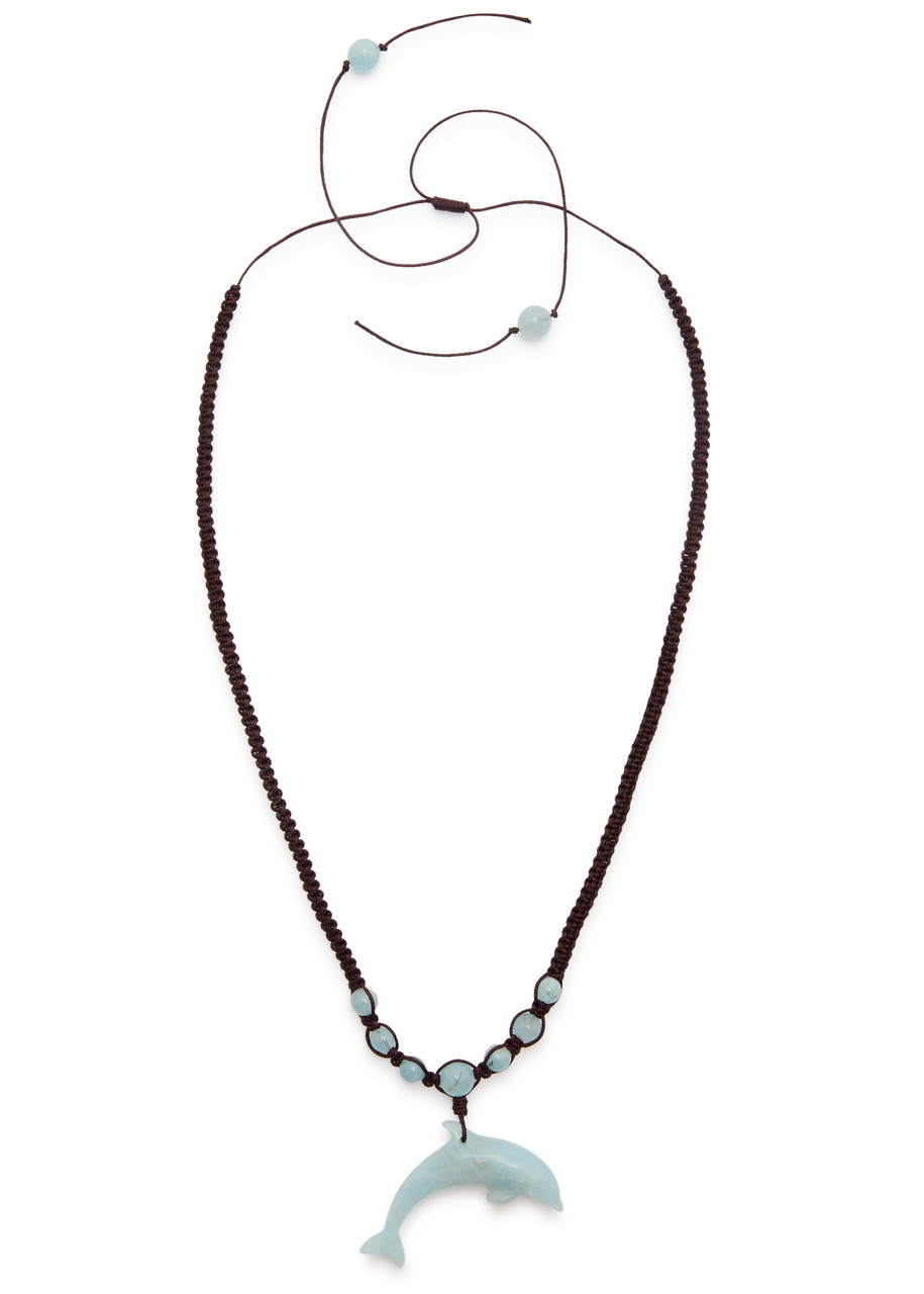Zimmermann Mellow Dolphin Cord Necklace - Multicoloured 1 - One Size