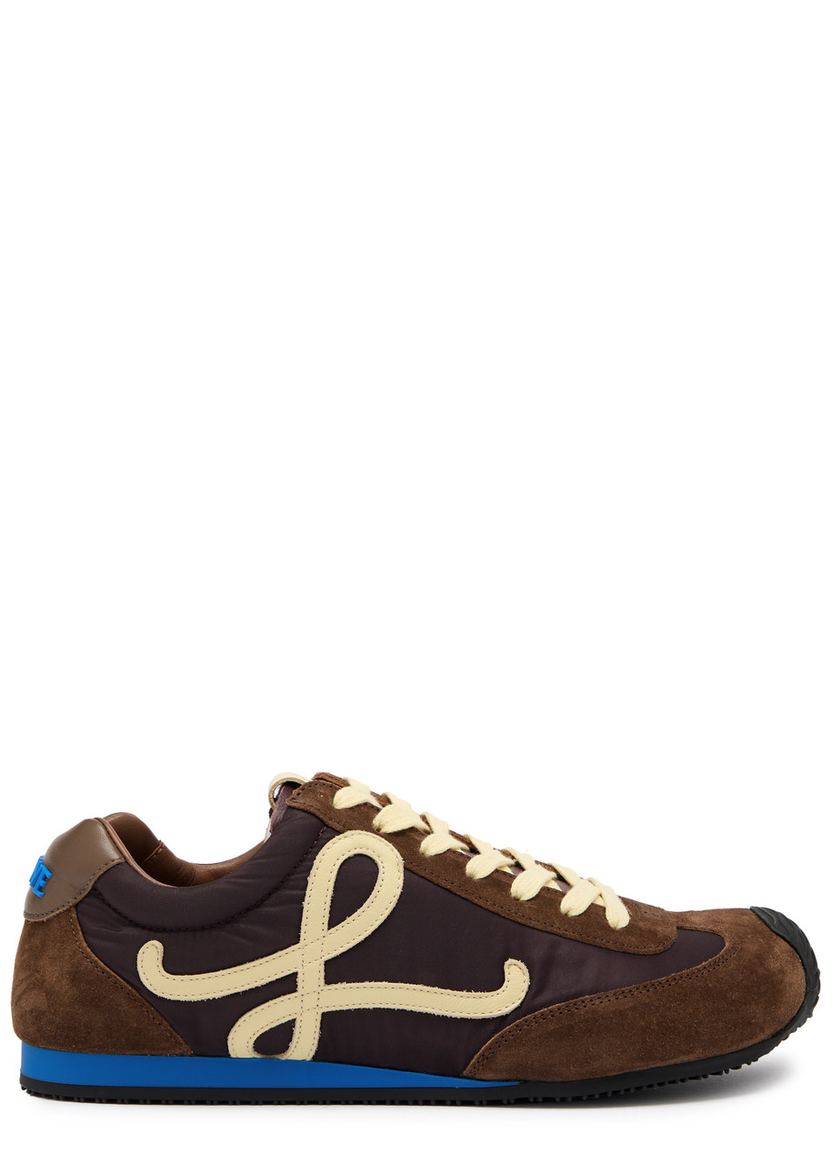 Loewe Ballet Runner 2.0 Panelled Nylon Sneakers - Brown - 41 (IT41 / UK8)