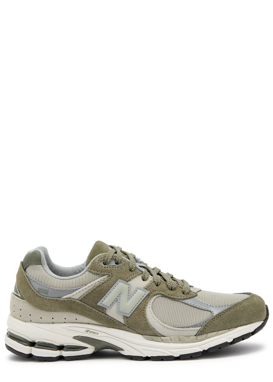New Balance 2002r Panelled Mesh Sneakers In Green