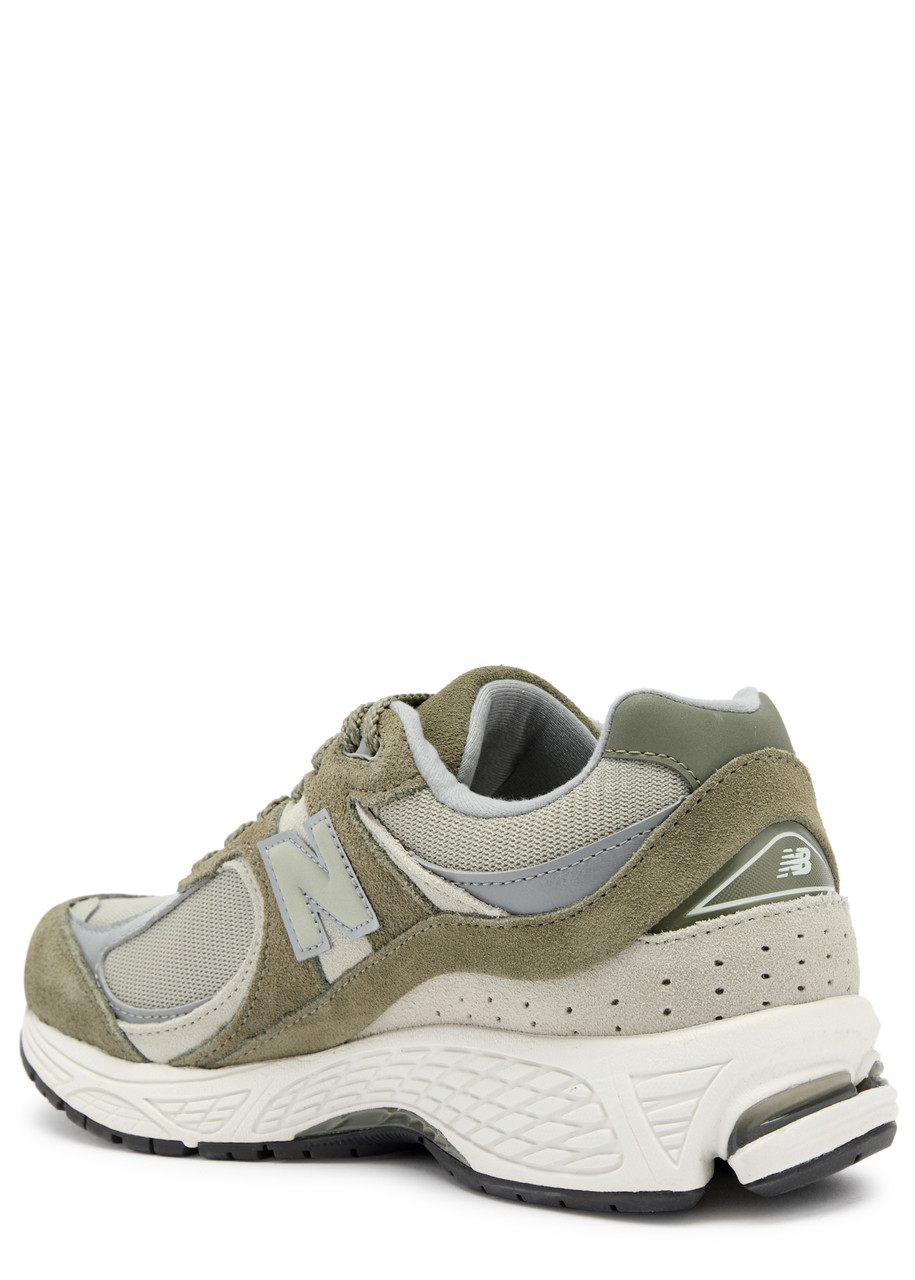 New Balance 2002r Panelled Mesh Sneakers In Green
