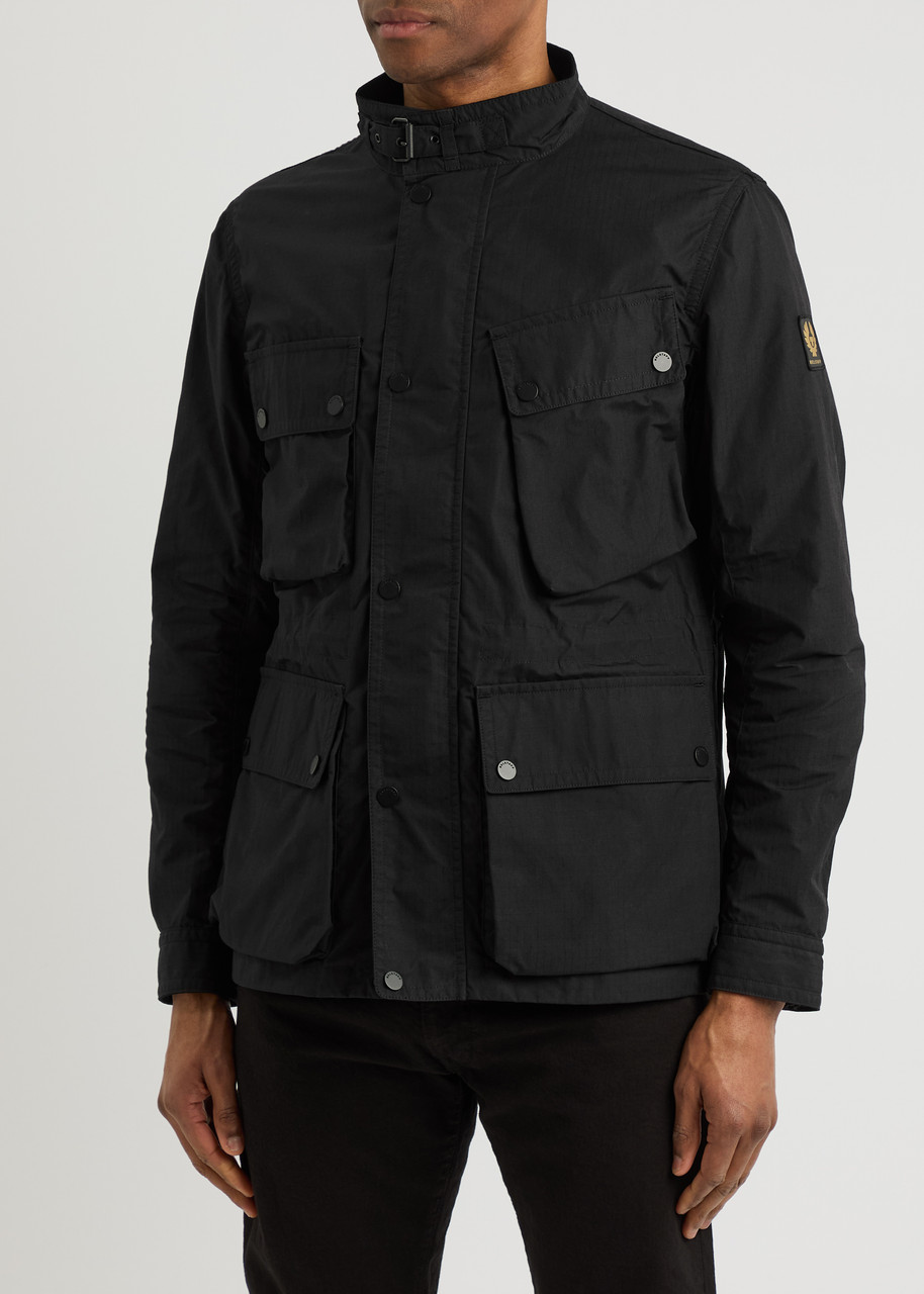  Belstaff Service Fieldmaster Nylon Jacket - Black - Xl 