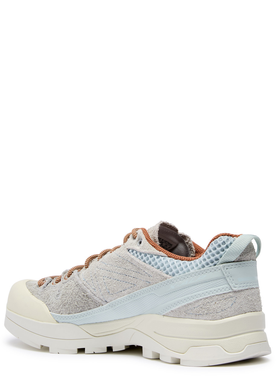 Salomon X-alp Panelled Mesh Sneakers In Grey