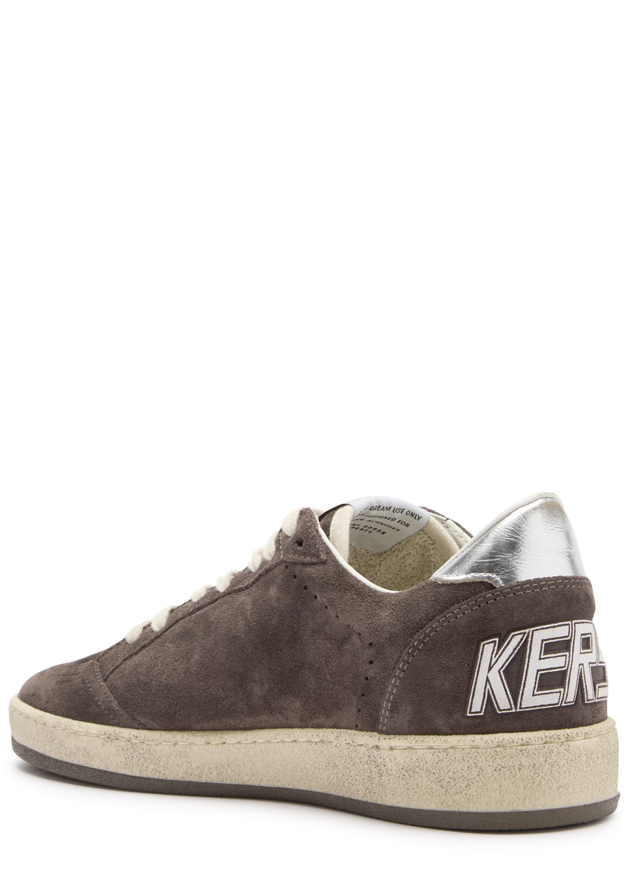 Golden Goose Brown Lace Up Sneakers In Brown