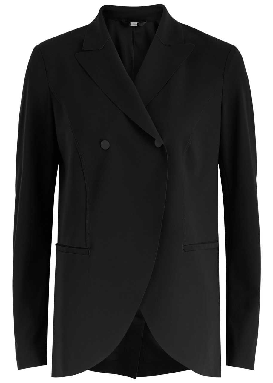 High In Keeping Stretch-jersey Blazer - Black - 40 (UK8 / S)