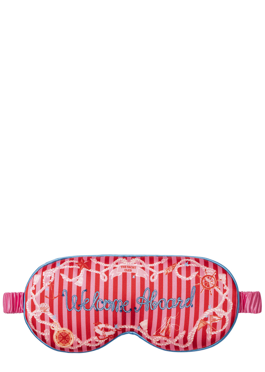  Slip Pure Silk Contour Sleep Mask - Welcome Aboard 