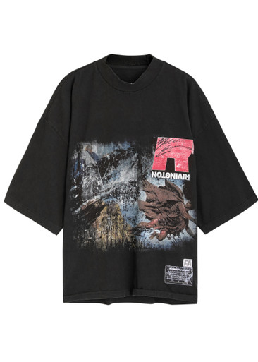 ★送料・関税込み★【RIVINGTON roi Rebis】グラフィックTシャツ Rivington roi Rebis 'His Own' White Longsleeve Tee – Showroom LA