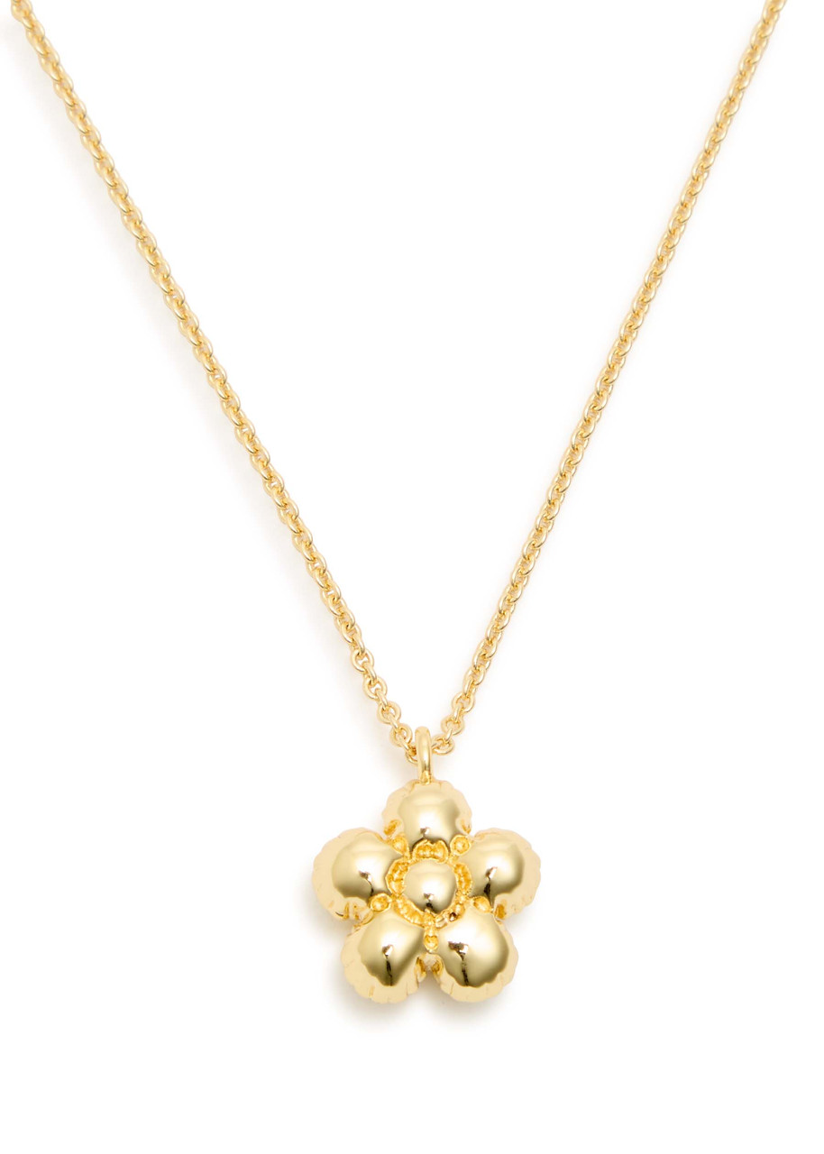 Marc Jacobs Daisy Balloon Necklace - Gold - One Size