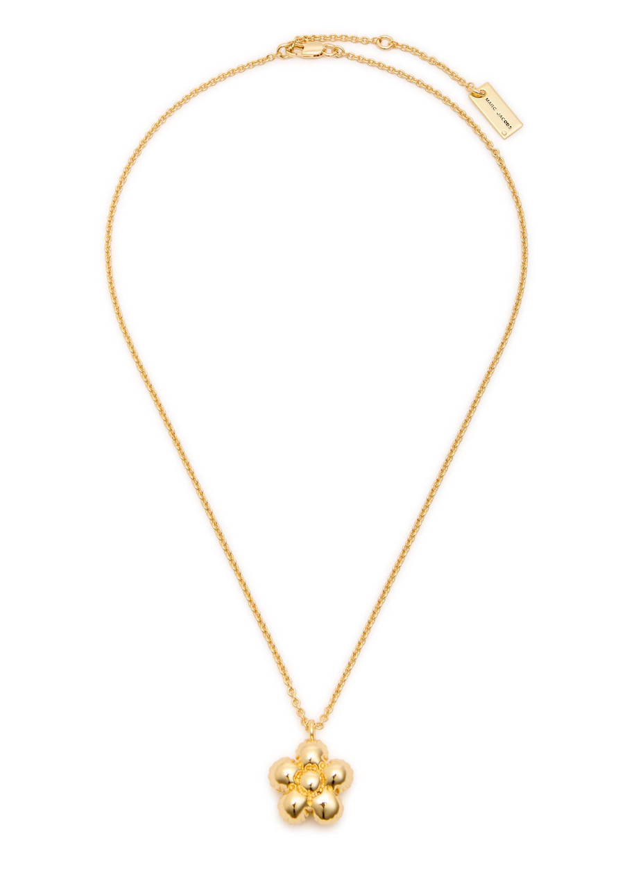  Marc Jacobs Daisy Balloon Necklace - Gold - One Size 