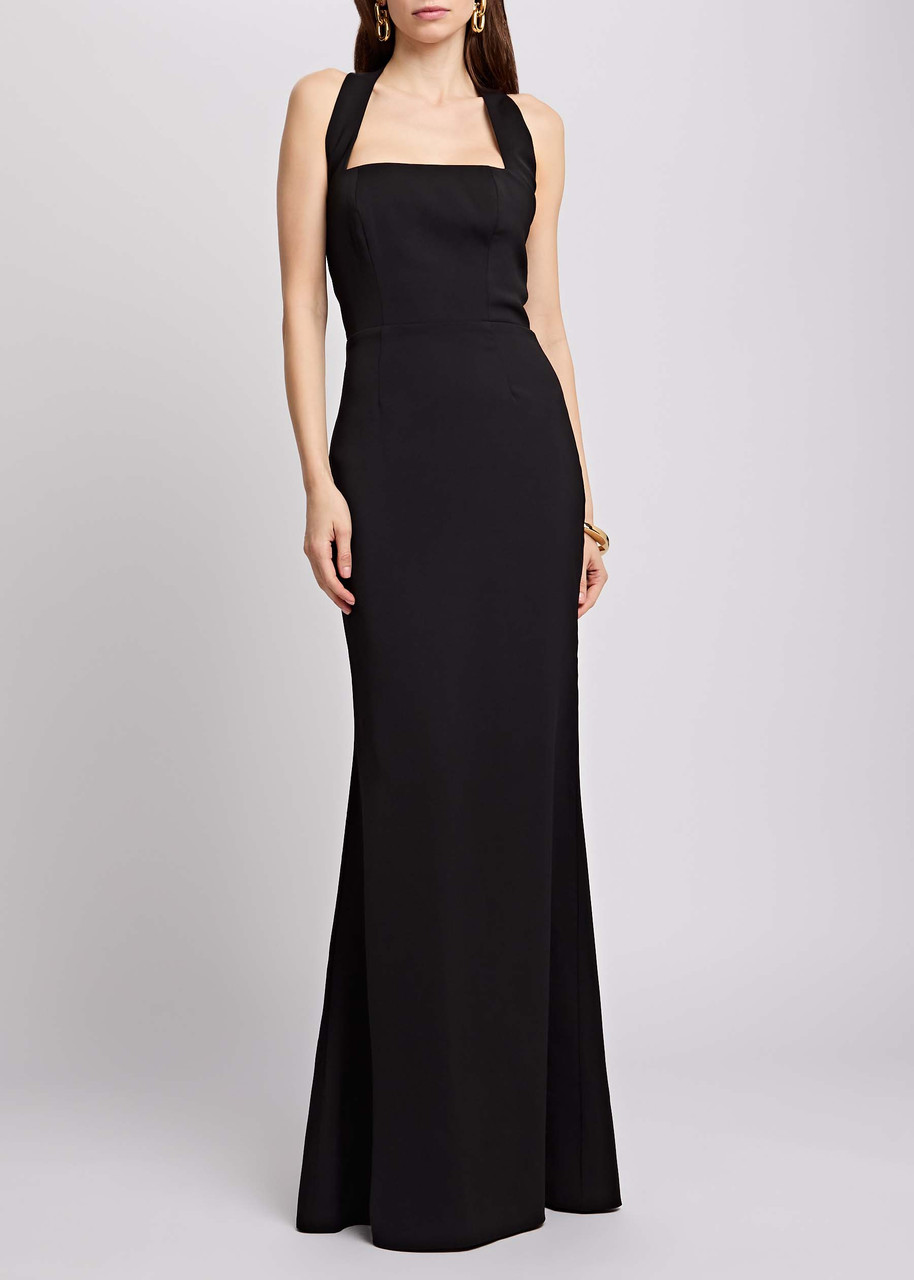 Odd Muse Ultimate Muse Twill Maxi Dress In Black