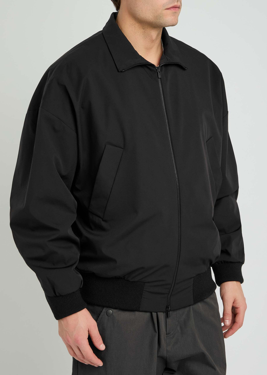 Fear Of God Nylon-blend Track Jacket In Black
