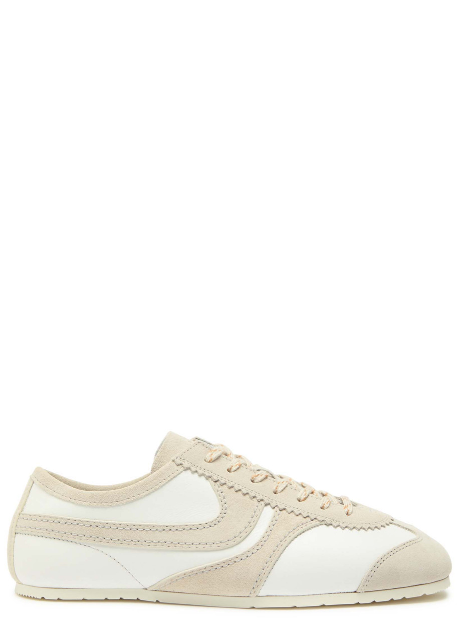 DRIES VAN NOTEN DRIES VAN NOTEN DUSTIN PANELLED LEATHER SNEAKERS