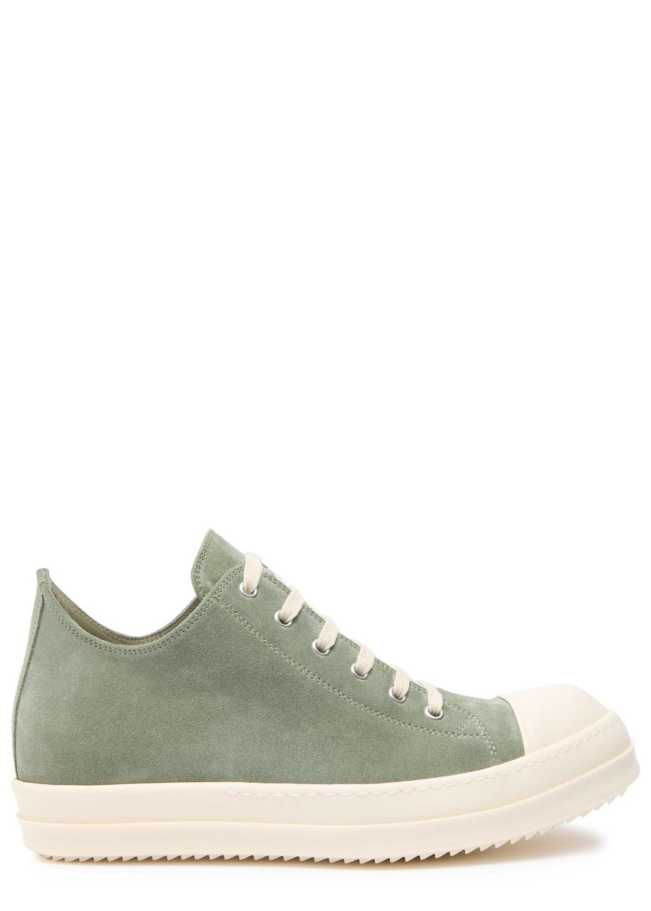 Rick Owens Hollywood Suede Sneakers - Grey - 43 (IT43 / UK9)