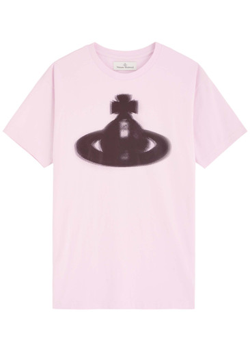 VIVIENNE WESTWOOD Orb-printed cotton T-shirt | Harvey Nichols