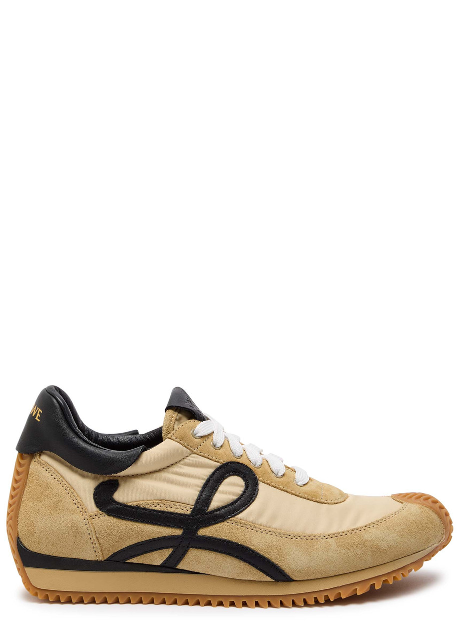 Loewe Flow Runner Panelled Sneakers - Beige - 37 (IT37 / UK4)