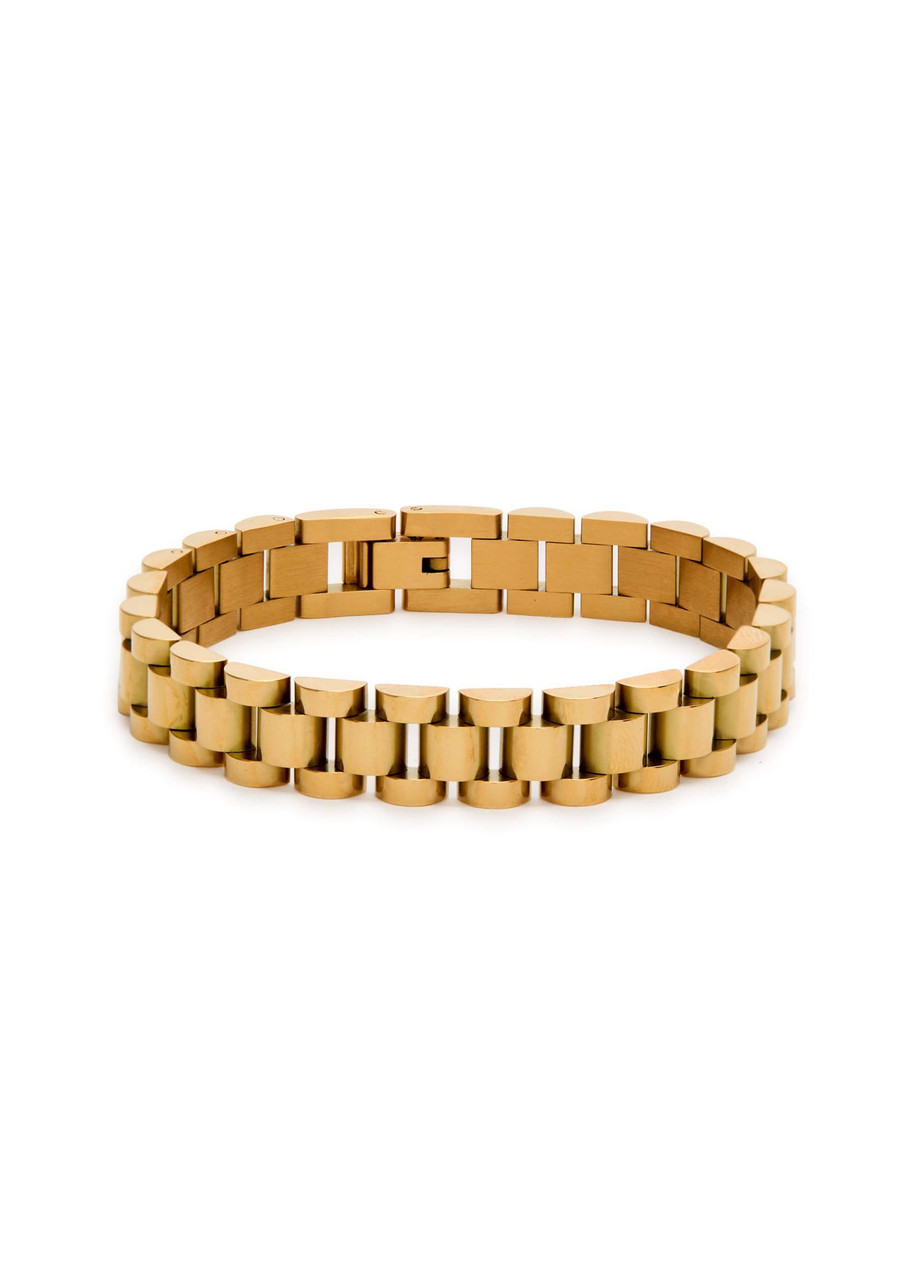 Anisa Sojka Chain 18kt Gold-plated Bracelet In Gold