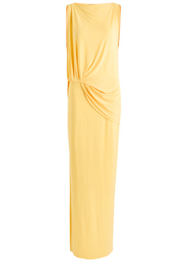 【JACQUEMUS】 La Robe Peplo Longue JACQUEMUS La Robe Peplo Longue jersey maxi dress | Harvey