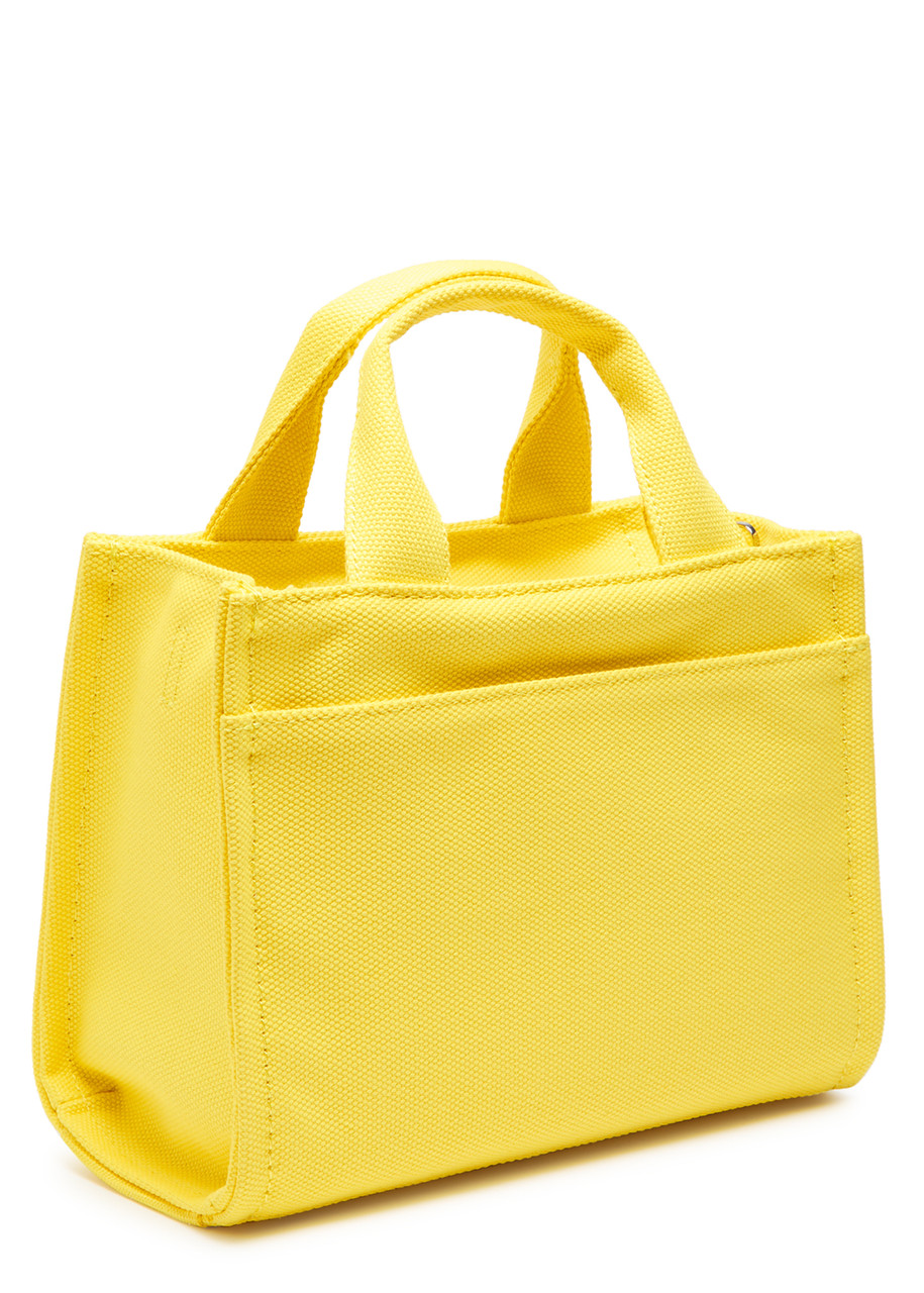 Dkny Hadlee Small Canvas Tote In Yellow