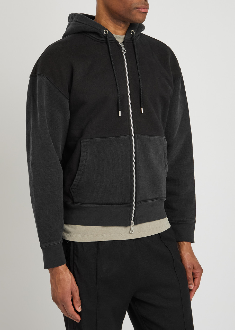 Our Legacy "rascal" Hooded Sweater Featuring Pockets In Black
