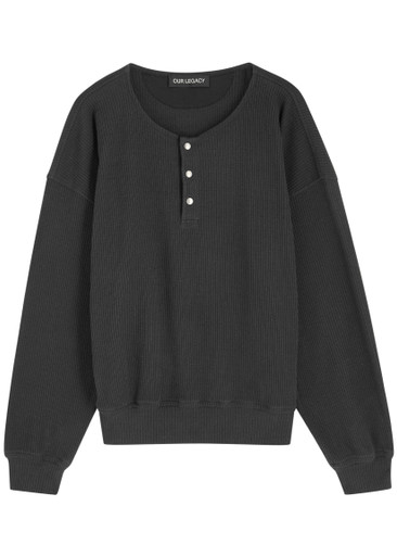 OUR LEGACY Balloon ribbed cotton top | Harvey Nichols