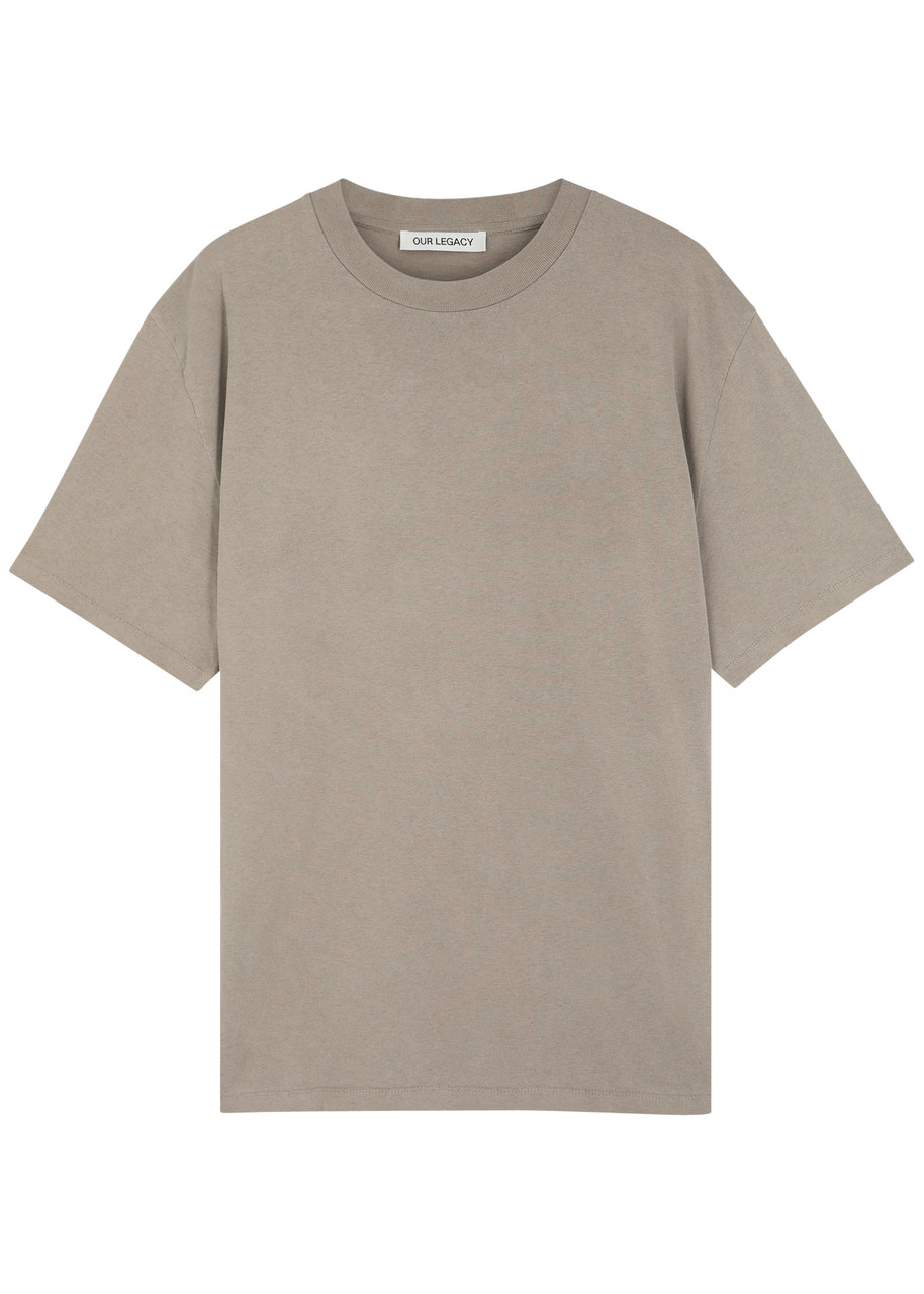 Our Legacy Plain Crew Neck T-shirt In Grey