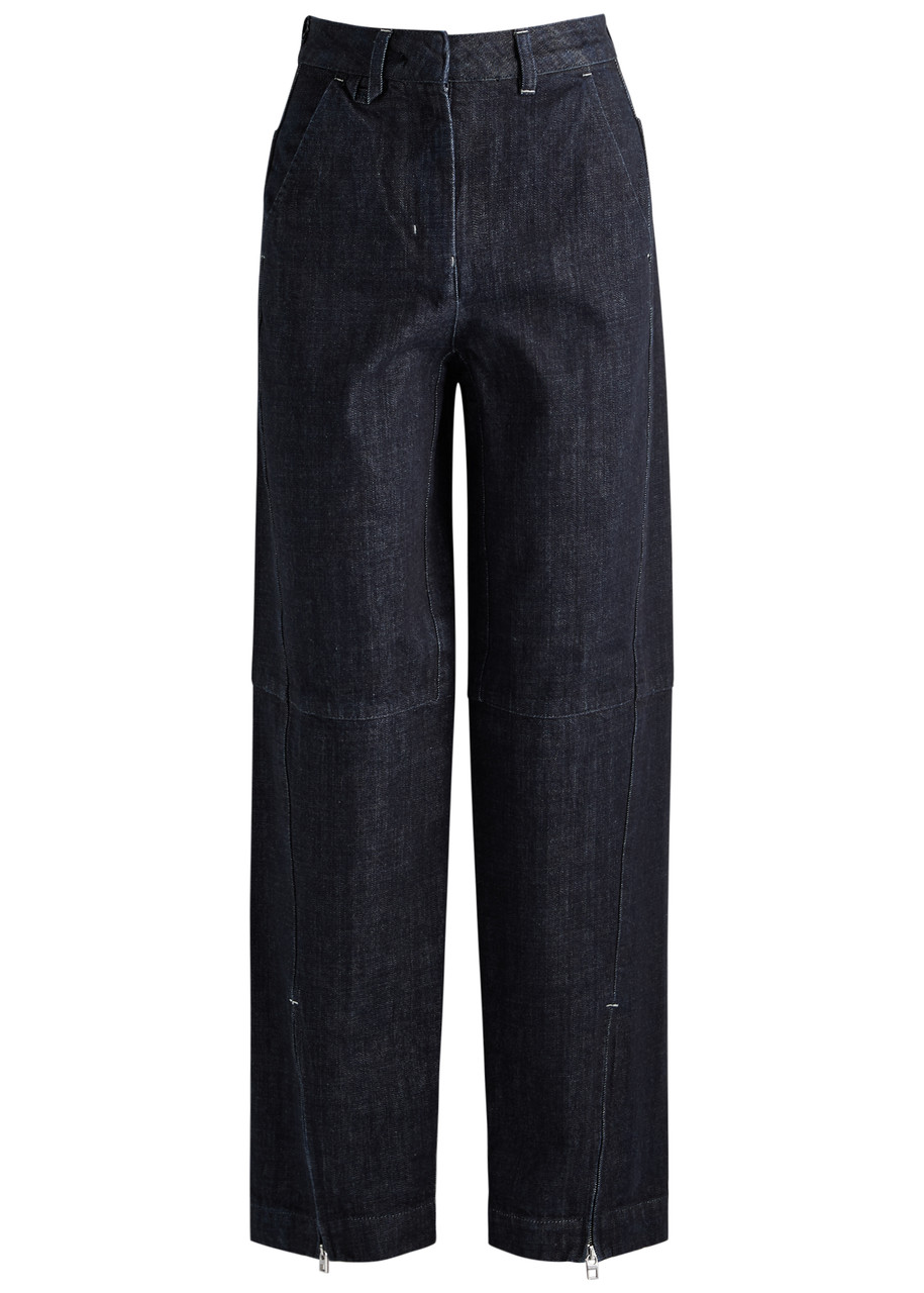 Jacquemus Women's Le Cargo De-nîmes Jean In Denim