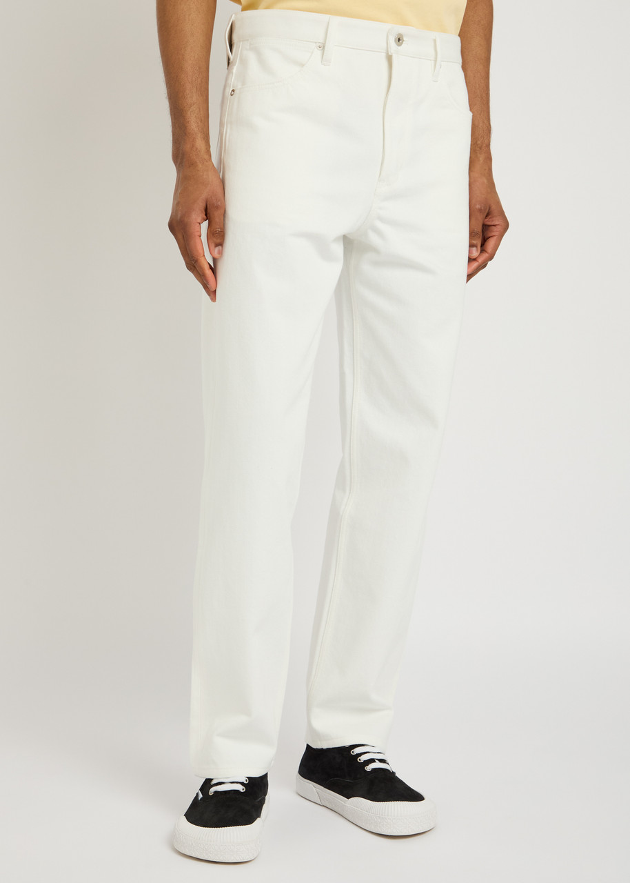  Jil Sander Straight-leg Jeans - Cream - 34 (w34 / L) 