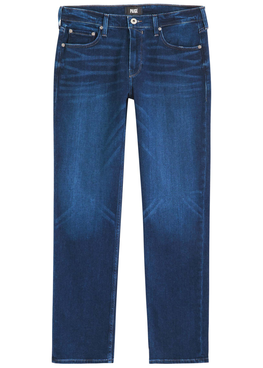 Paige Normandie Straight-leg Jeans In Indigo