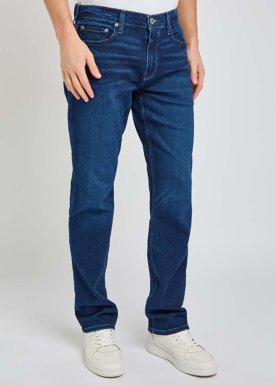Paige Normandie Straight-leg Jeans In Indigo