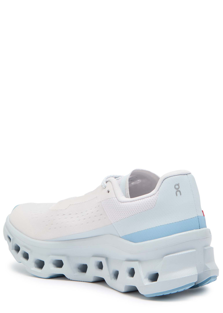 On Cloudmster Mesh Panelled Sneakers In Blue