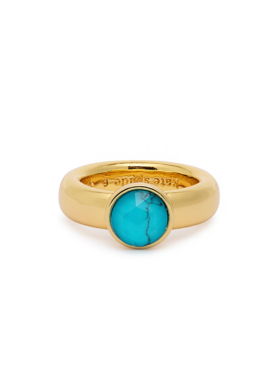Kate Spade New York Keep Sparkling Ring - Turquoise - 6