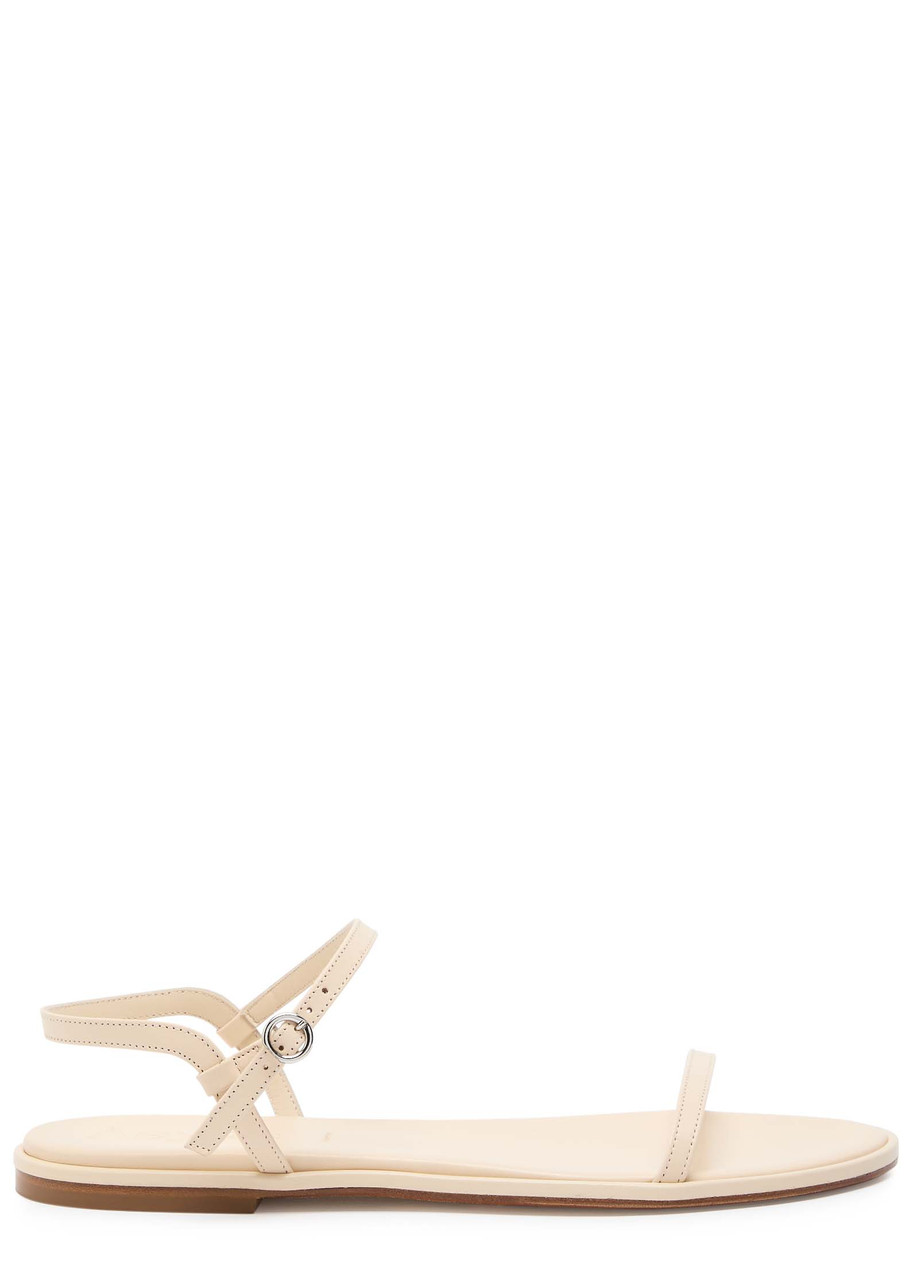 Aeyde Nettie Leather Sandals - Ivory - 39 (IT39/ UK6)