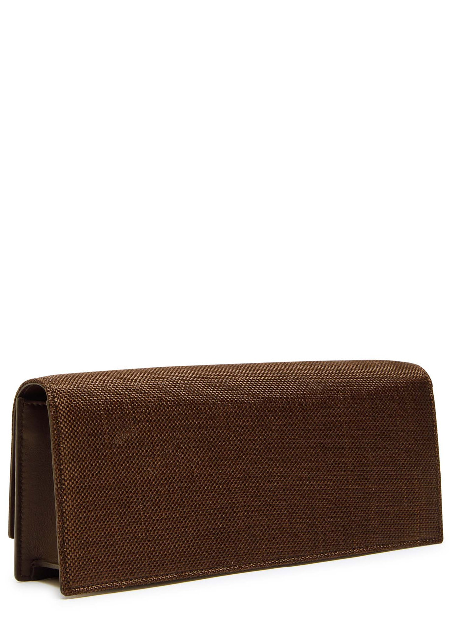 Malone Souliers Vivien Raffia Clutch In Brown