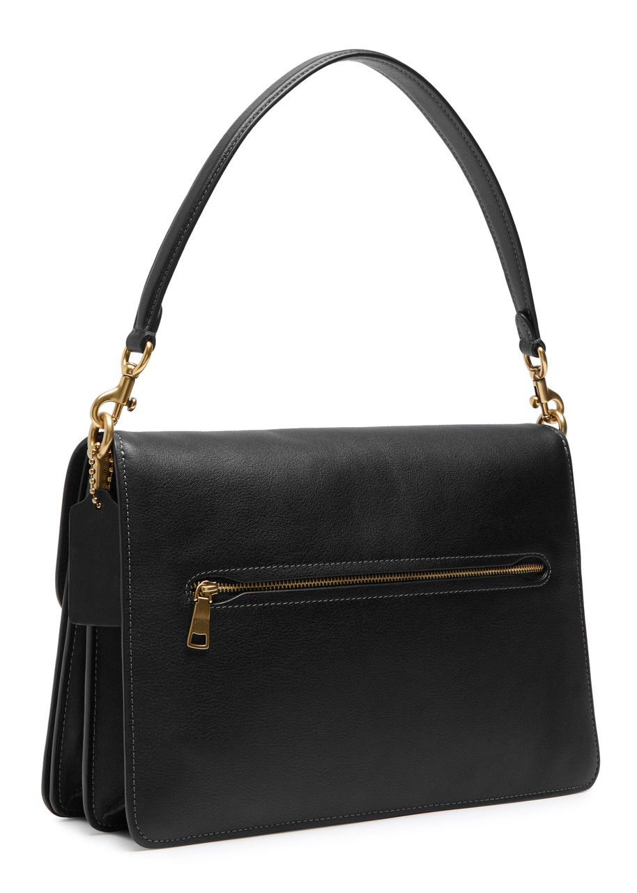 Coach Tabby 20 Leather Cross-body Bag In Black