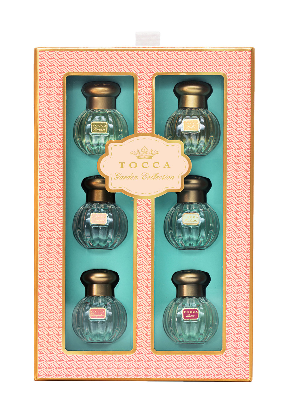  Tocca Garden Collection Deluxe Set 6 X Eau De Parfum 5ml 