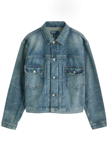 POLO RALPH LAUREN Field Trucker denim jacket | Harvey Nichols