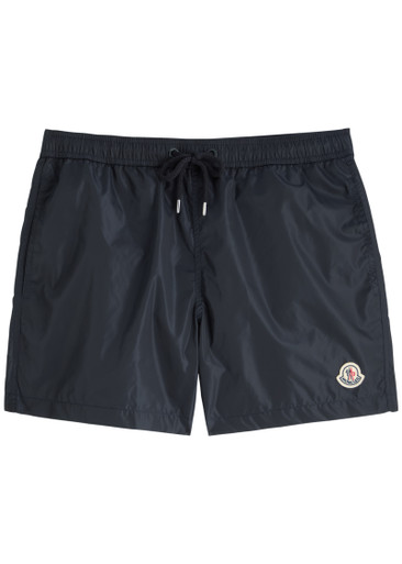MONCLER Logo nylon swim shorts | Harvey Nichols