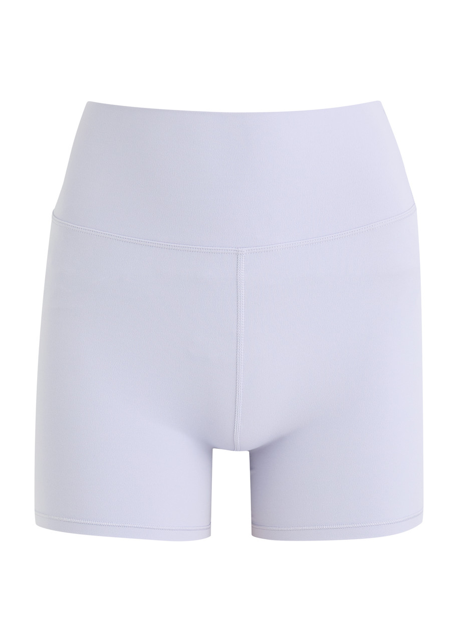 Vuori All The Feels Stretch-nylon Shorts In Light Purple