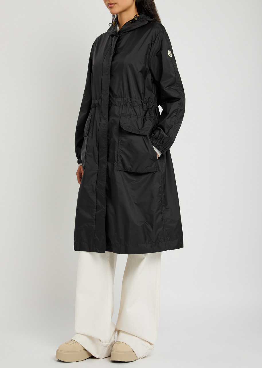 Moncler Hiengos Nylon Parka In Black