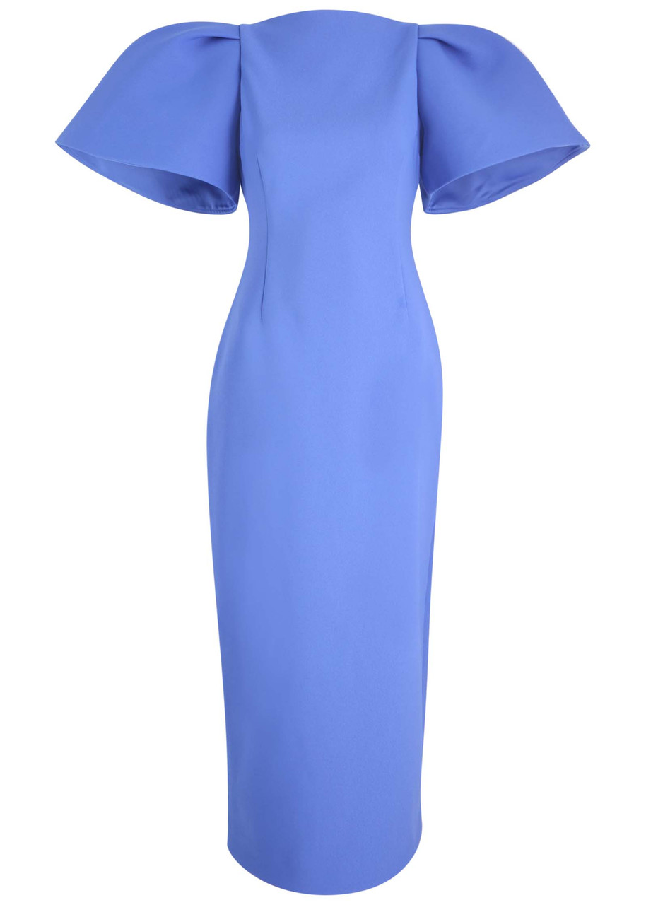 Lora Midi Dress In Blue